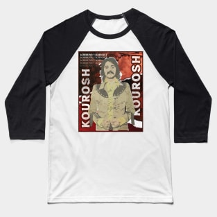 Kourosh Yaghmaei Original Fan Art Baseball T-Shirt